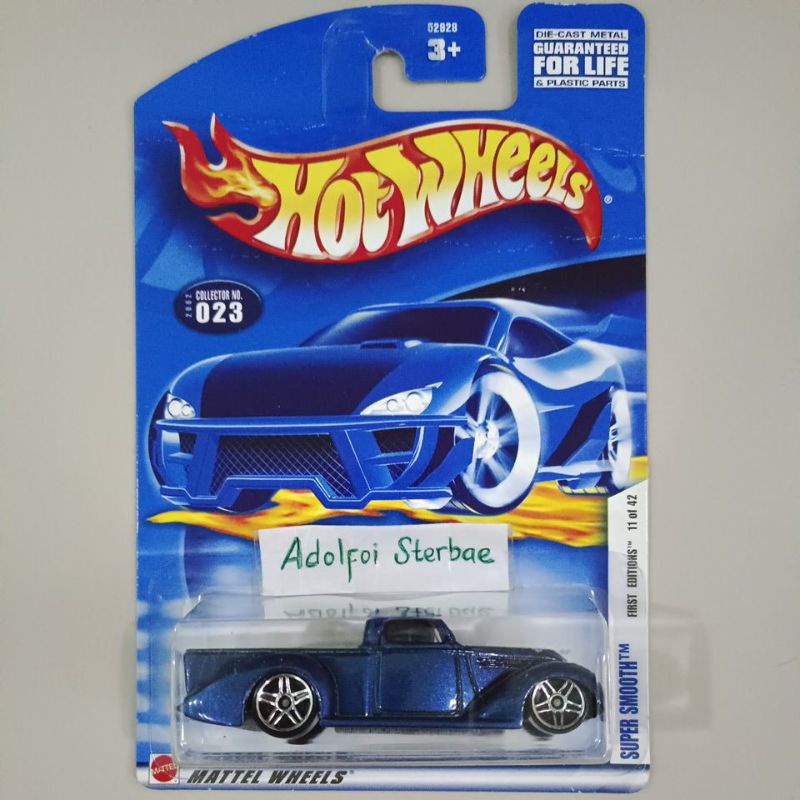 hotwheels hot wheels super smooth first editions truk truck pickup pick up