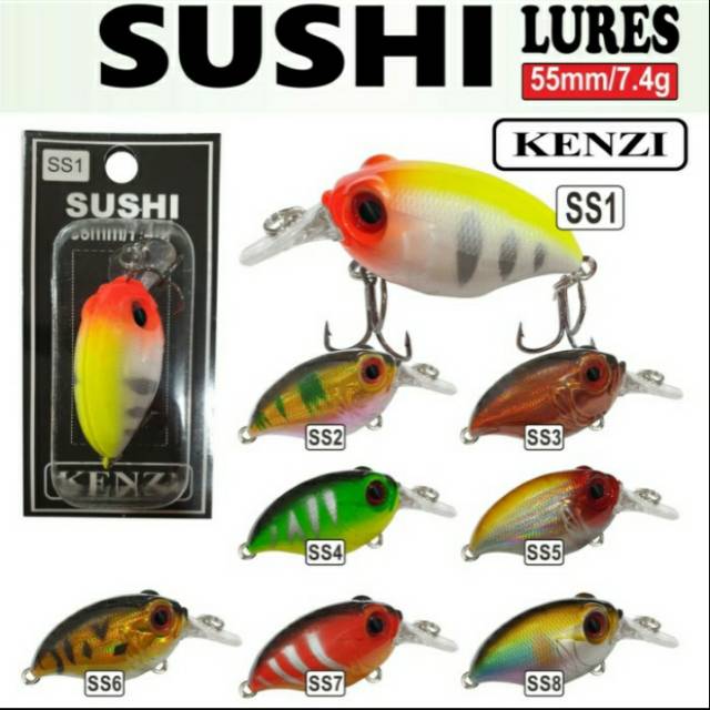 Lure KENZI SUSHI (5.5cm / 7.4gram) FLOATING