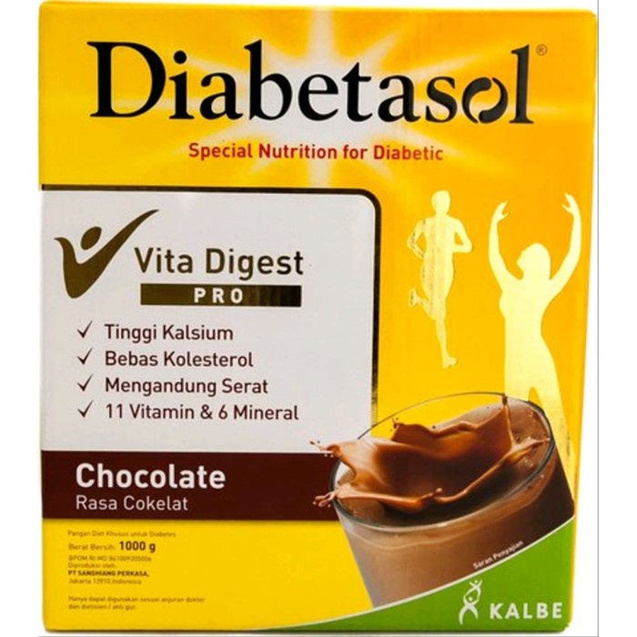 

Ee510 Diabetasol (Vanila & Coklat) 1000Gr - Coklat 6Ggddv