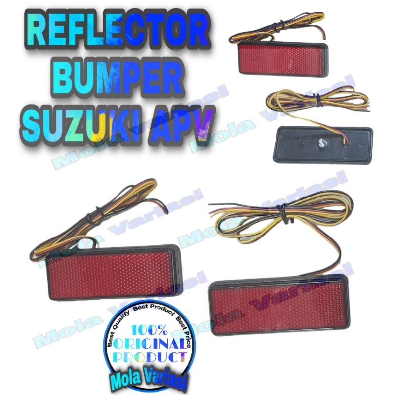 REFLECTOR BUMPER LED SUZUKI APV