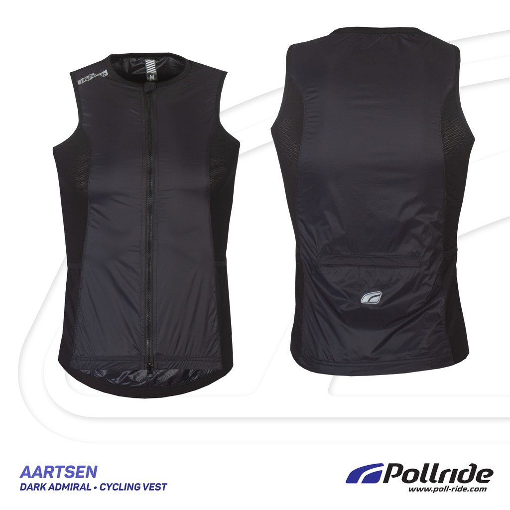 Rompi Sepeda | Rompi Gowes | Rompi Olahraga Merk POLLRIDE AARTSEN dark admiral