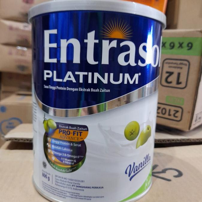 

[COD] entrasol platinum 800gr vanilla [COD]