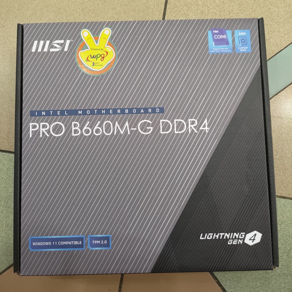 MSI PRO B660M-G DDR4 LGA1700 1700