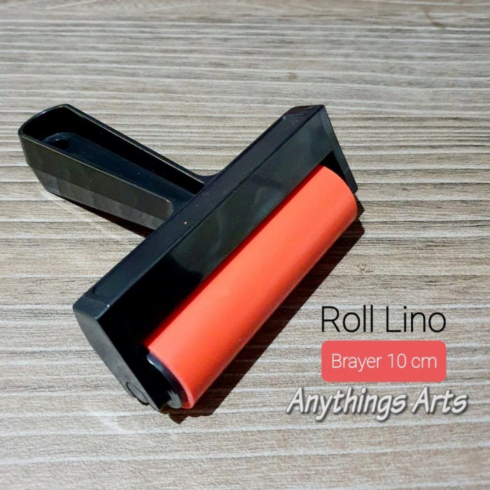 

Mudah V-Tec Roll Rubber Lino Brayer Printmaking 10Cm Rol Lukis Plastik Limited