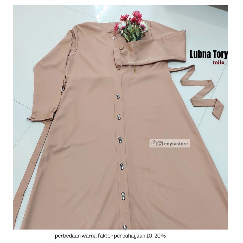 GAMIS Lubna Tory | bahan Tory burch | busui friendly | 1 kg = 3pcs