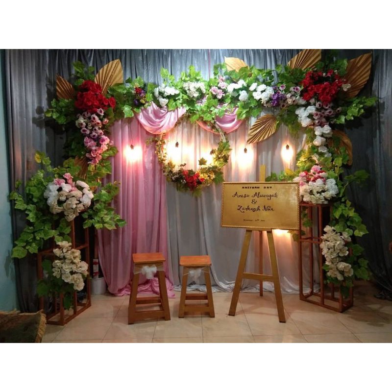 Backdrop Lamaran/aqiqah