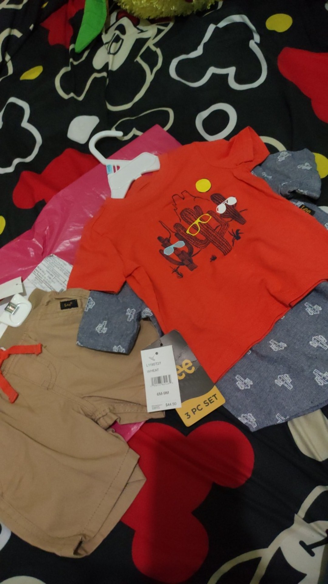 1 Set 3 Pcs Brand Lee/lee Cooper