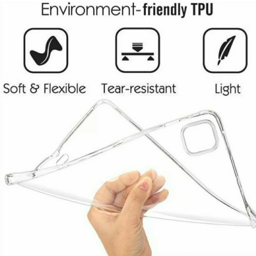 CLEAR CASE ANTI CRACK SAMSUNG TAB S6 LITE P610 P615 SOFTCASE JELLY - FA