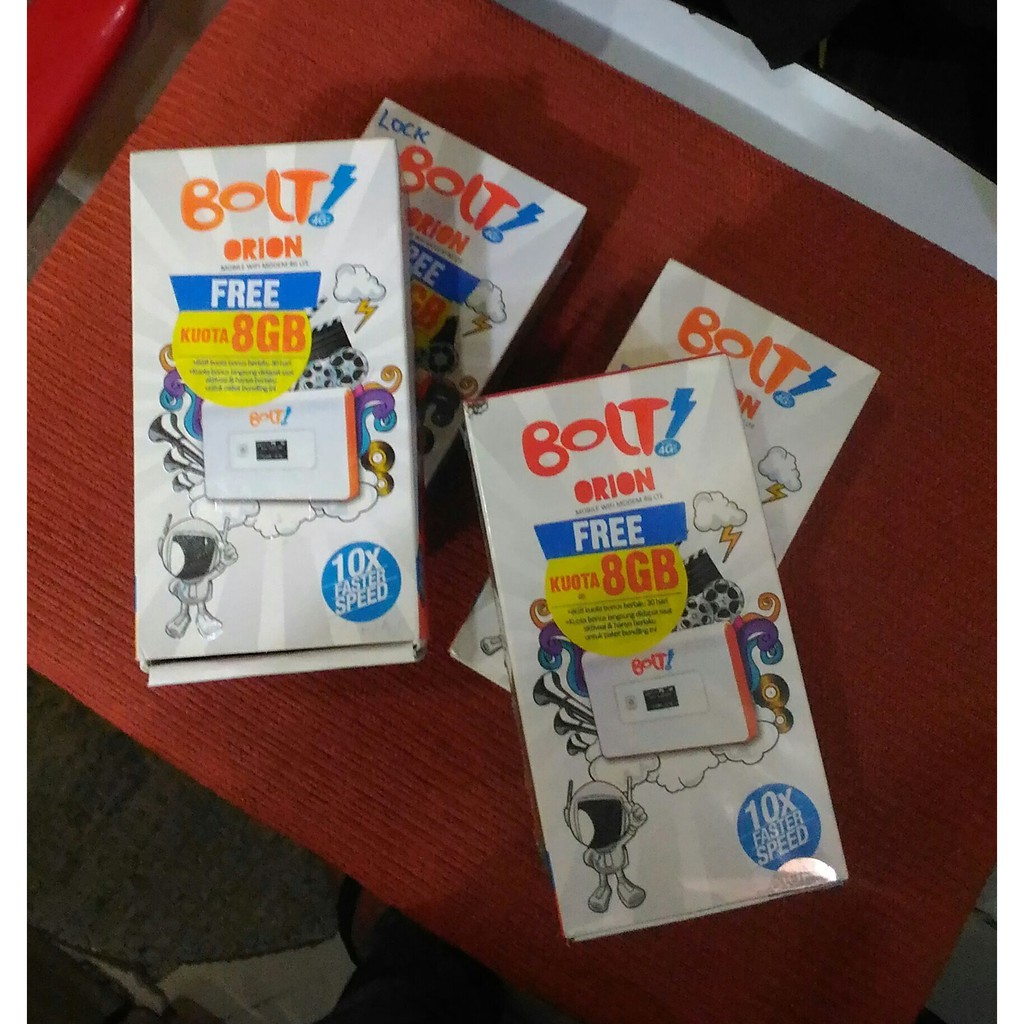 Modem Wifi Bolt Orion 4G LTE MV1 Tanpa Kartu