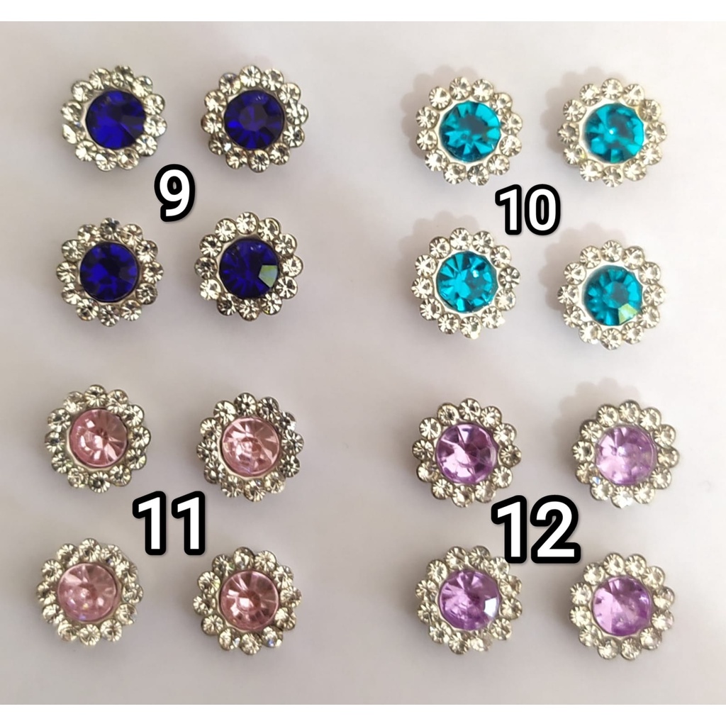 Diamond cangkang / Permata Cangkang Bunga 10mm, 1000 pcs [Grosir]