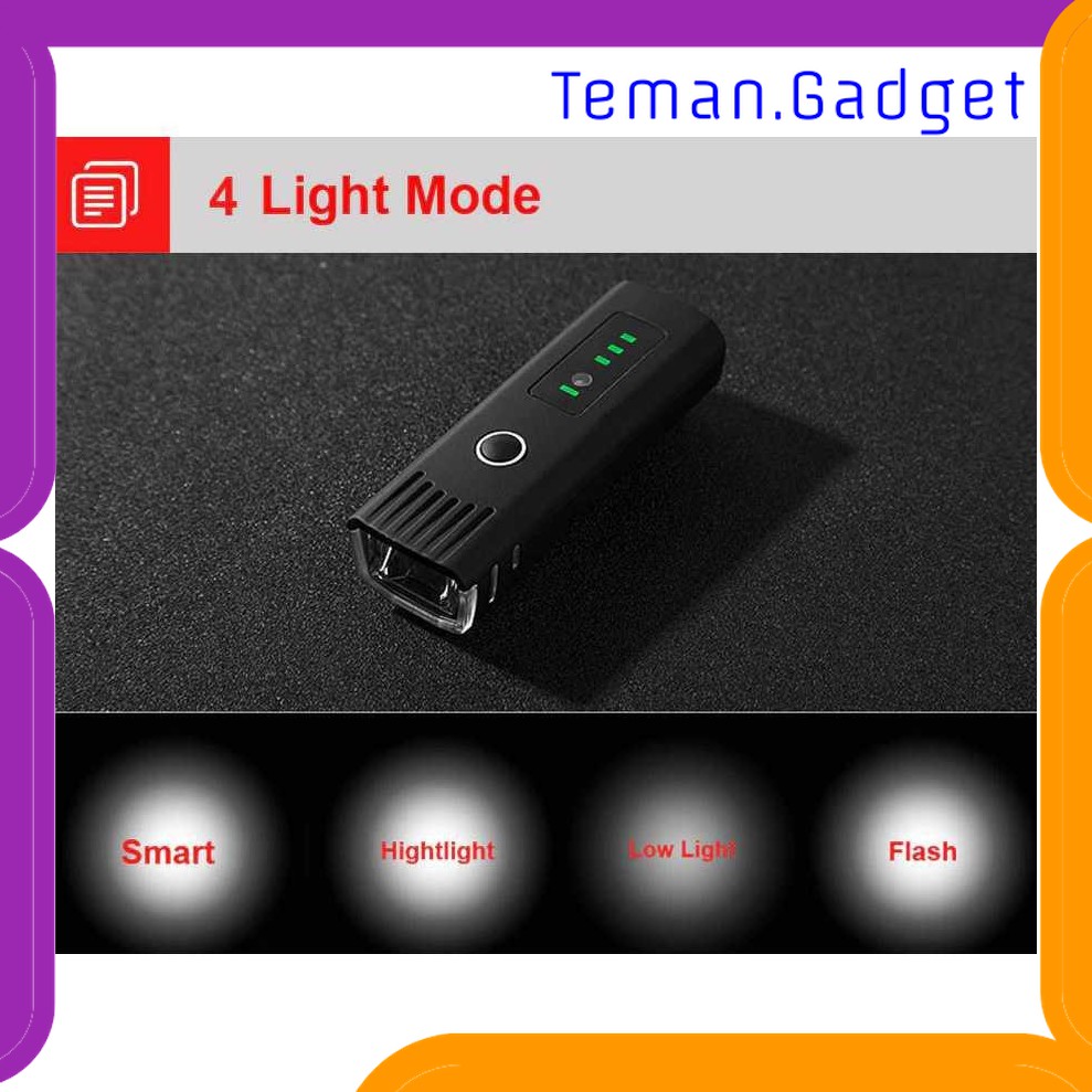 TG-IB015 NEWBOLER LAMPU SEPEDA LED USB RECHARGEABLE 350 LUMENS - A034