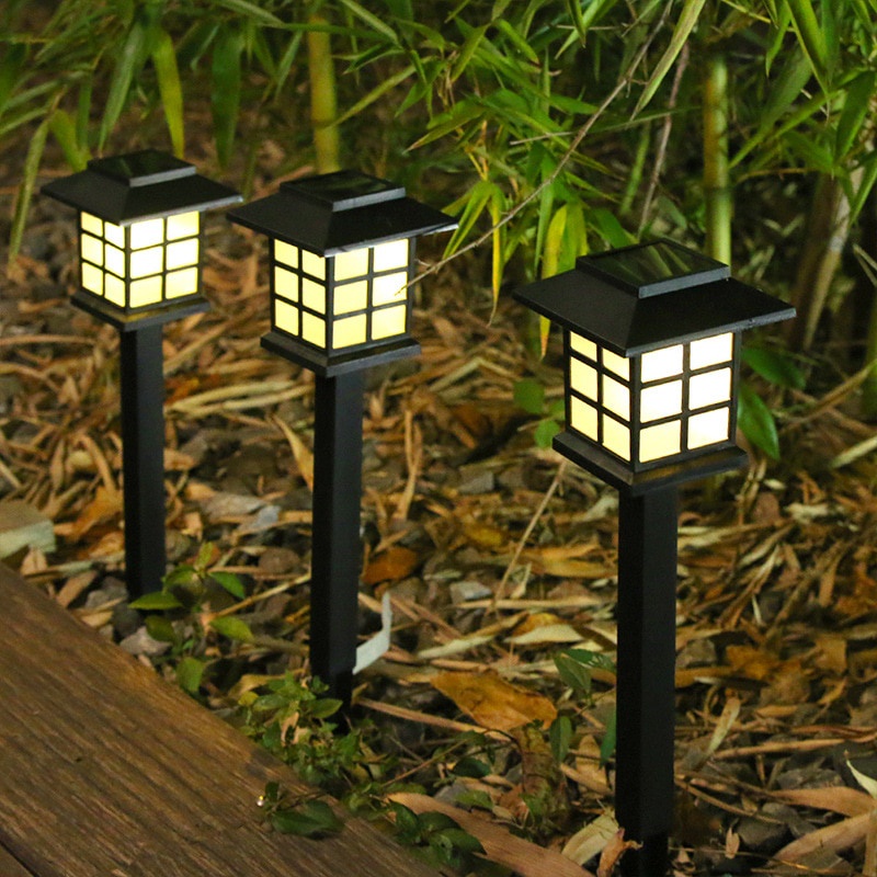 Lampu Tancap Lampu Taman Retro Jadul Antik Tenaga surya Anti Air Solar panel Tenaga Surya Lampu Taman Tancap Garden Lamp Led Solar Cell Otomatis Outdoor Light Outdoor Solar Power Lantern Backyard Garden Decoration Lighting for Pathway Backyard Floor Lawn