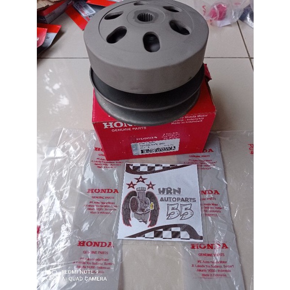 pully pulley sliding komplit satu set assy set beat lama karbu/scoopy karbu/spacy karbu KVY
