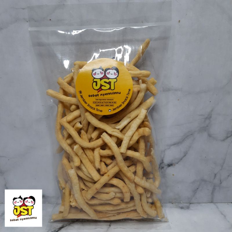 

[250gr] Sistik Cistik Ladrang Stik Bawang Stik Keju Kiloan Jember Snack Time