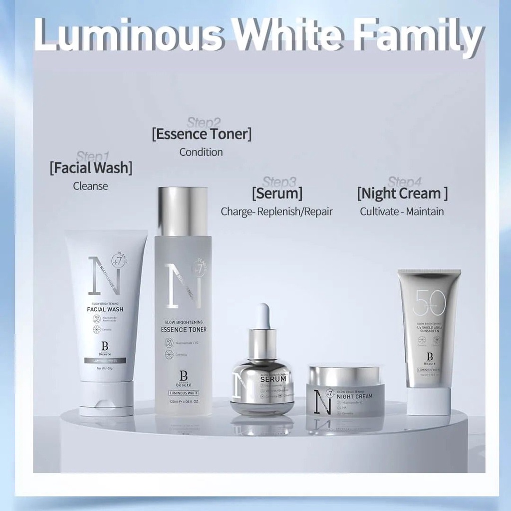 [READY STOCK] PREMIERE BEAUTE LUMINOUS WHITE SERIES GLOW BRIGHTENING ESSENCE TONER