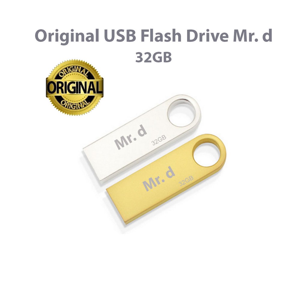 Original 100% Flashdisk 32GB Garansi - Flashdisk Mr.d 32GB Dijamin Asli 100%