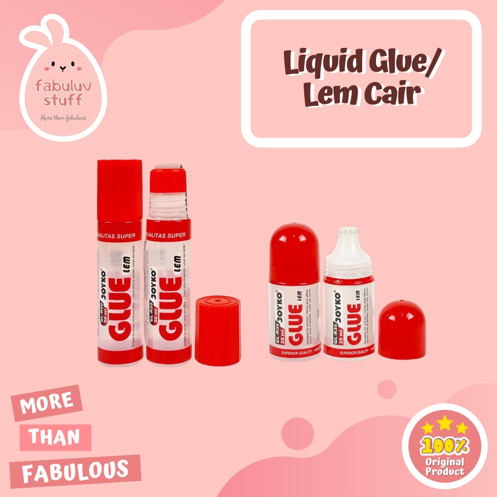 

ATK ~ Lem Cair Oglue / Joyko Liquid Glue