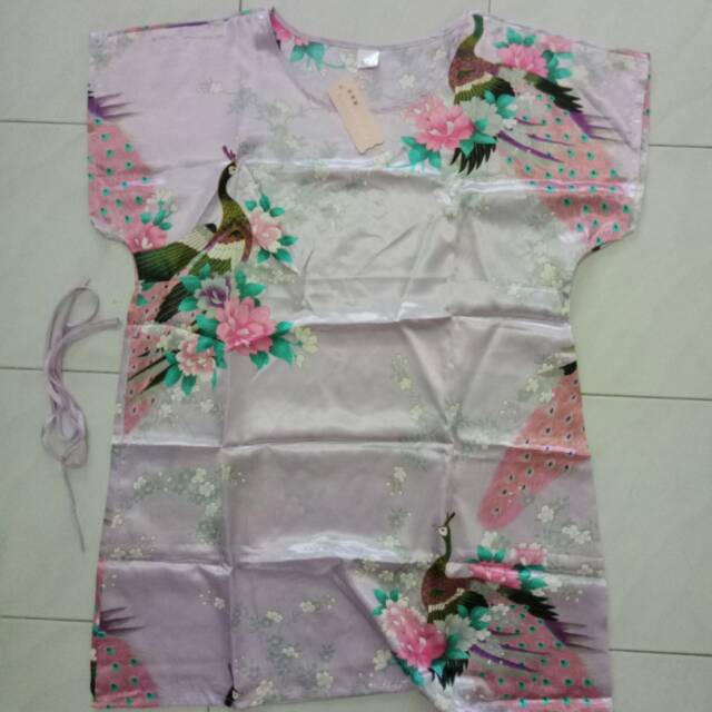 Baju tidur motif merak