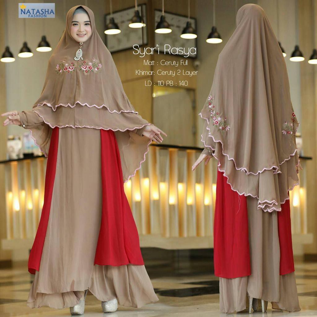 Dress Gamis RASYA Syari by NATASHA
