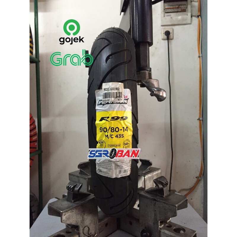 BAN CORSA R99 90/80-14 TUBELESS CORSA PLATINUM MATIC MIO BEAT VARIO