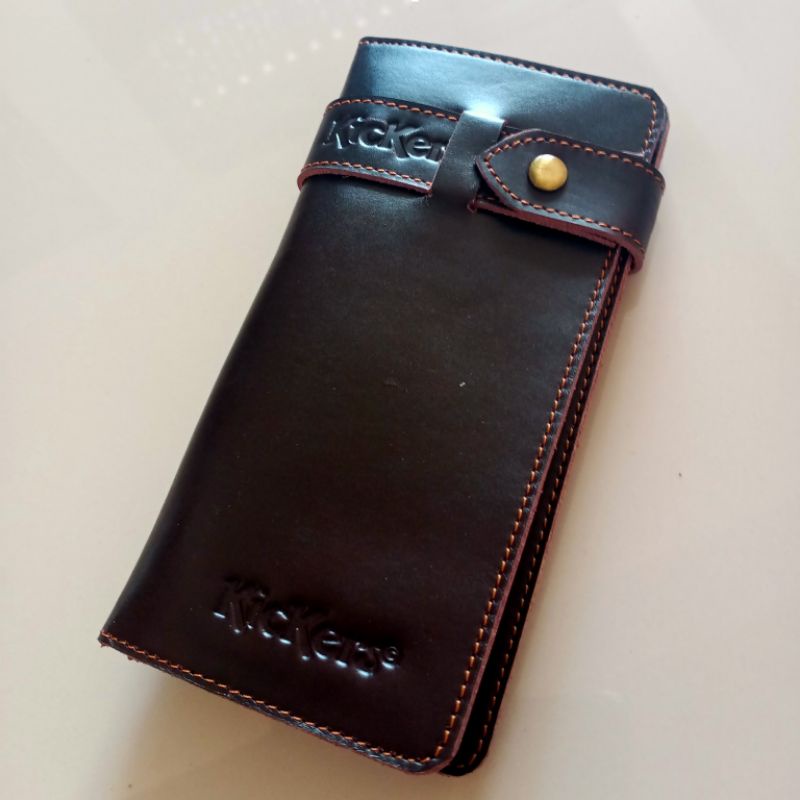 dompet panjang kulit pria/ dompet panjang full kulit pria/ dompet kulit pria