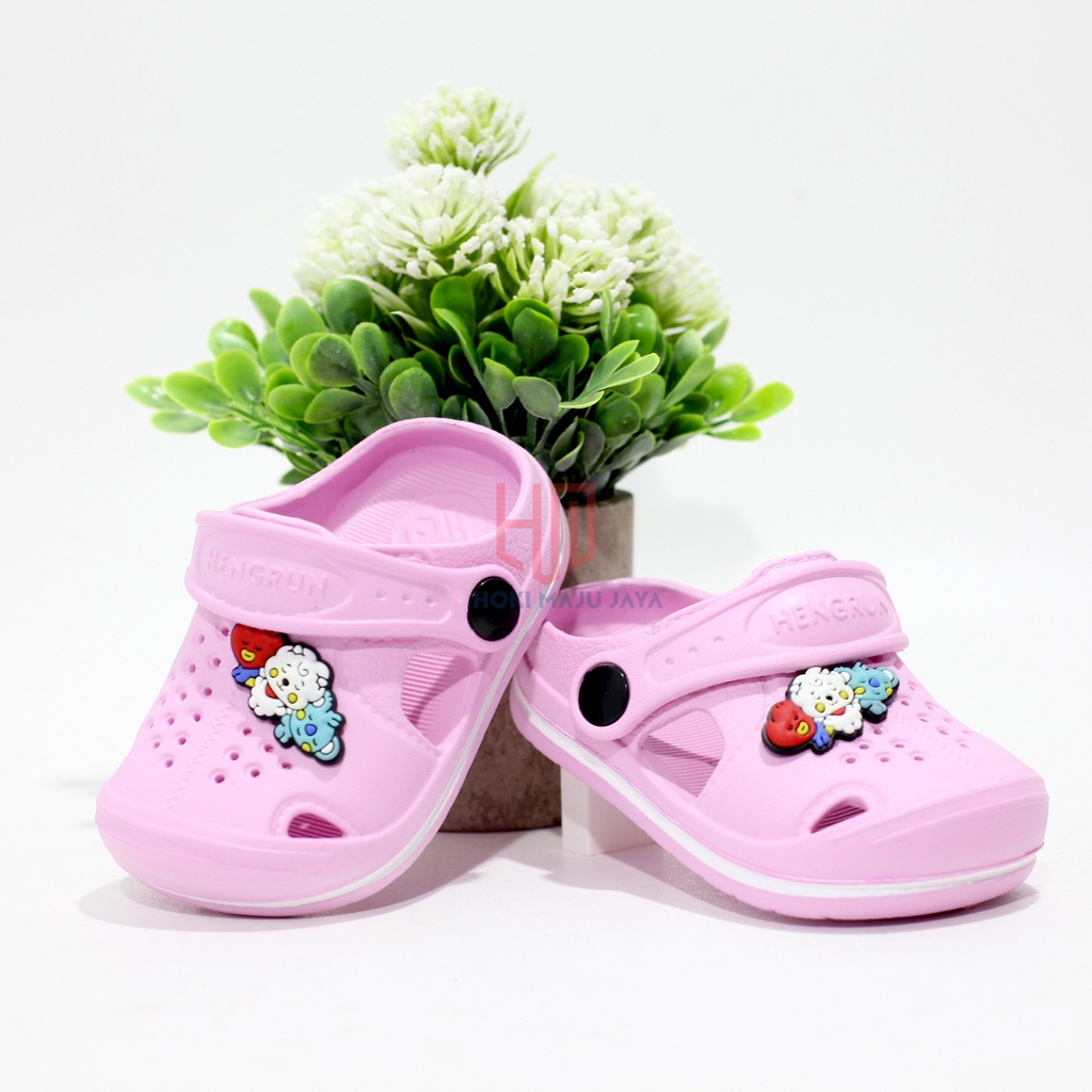 SANDAL ANAK BAIM SLIP ON MODEL KEKINIAN | SANDAL ANAK KARET EVA RINGAN UNIK LUCU TIDAK LICIN