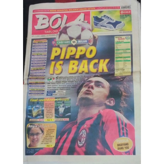 Tabloid BOLA 14 Oktober 2005