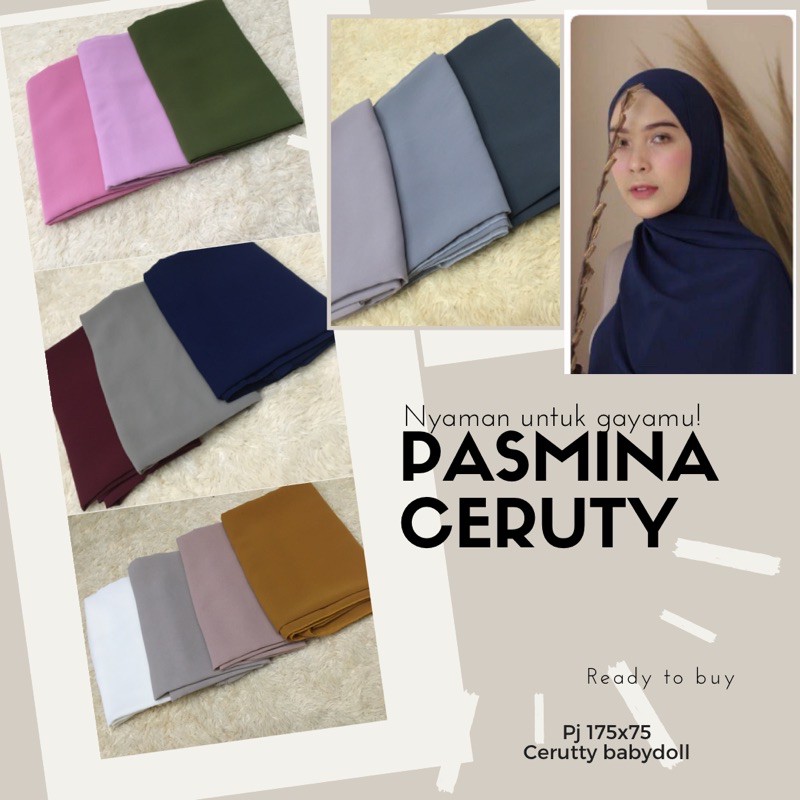 PASMINA CERUTY BABYDOLL/PASMINA CERUTY/PASMINA CERUTTY/ PASMINA