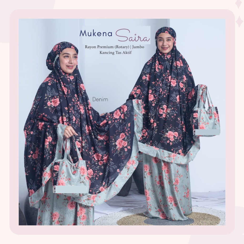 Mukena Motif Dewasa Super Jumbo Rayon Premium Renda Bali Eksklusif Grosir Ecer Jogja Solo Adem