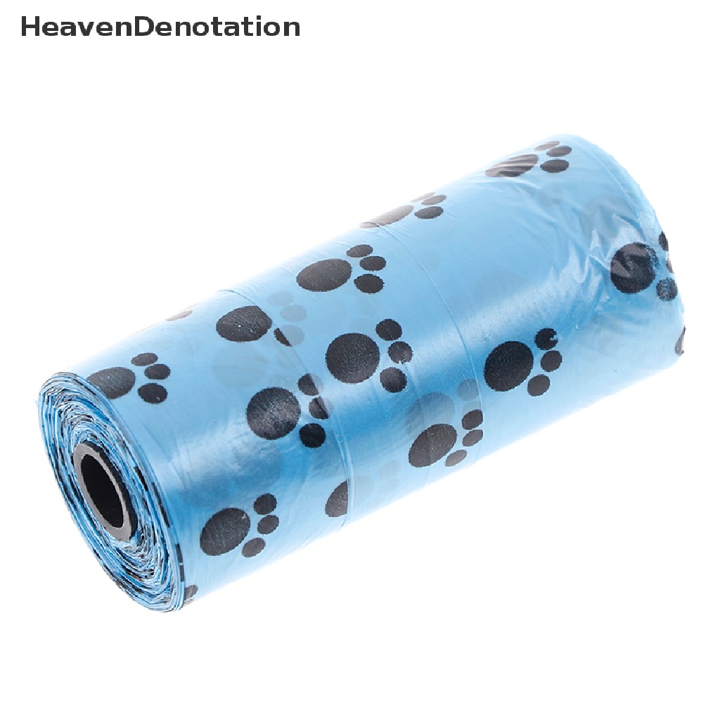 [HeavenDenotation] 10X Rolls Pet Dog Puppy Cat Poo Poop Waste Disposable Clean Pick Up Bags