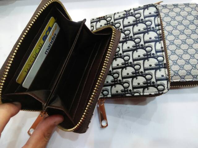 Dompet koin kartu resleting