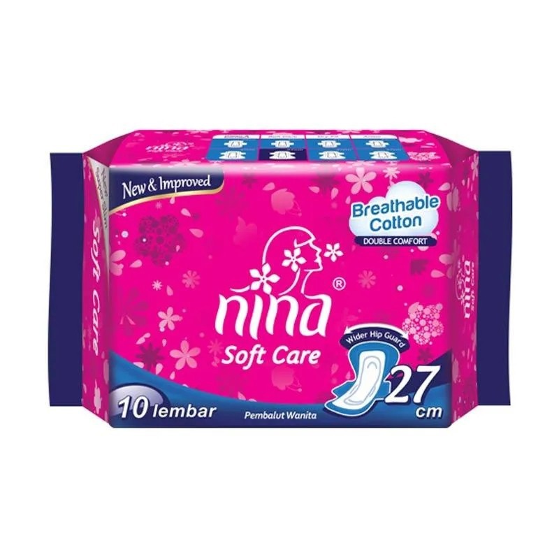 Bagus Nina Anion Soft Care Pembalut Wanita 27 cm 10's