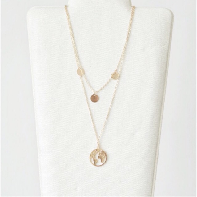 

World Map Necklace