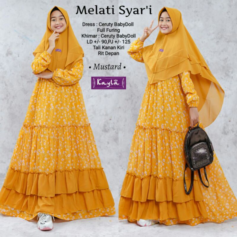 set syari kids teens kayla