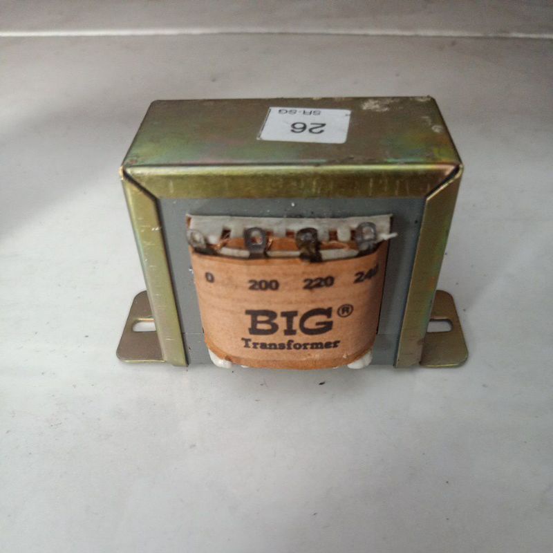 Trafo 2A Ampere Murni CT 18, 20