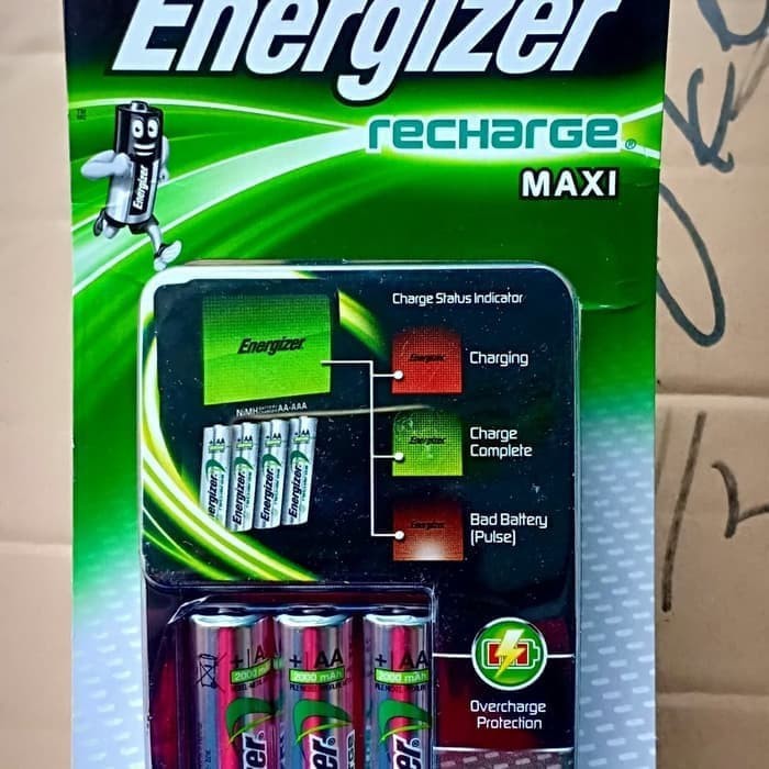 

Baterai Recharge AA 2000 Energizer⠀