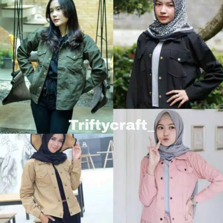 MONO JAKET KANVAS / JAKET / JAKET KANVAS /  OUTERWEAR