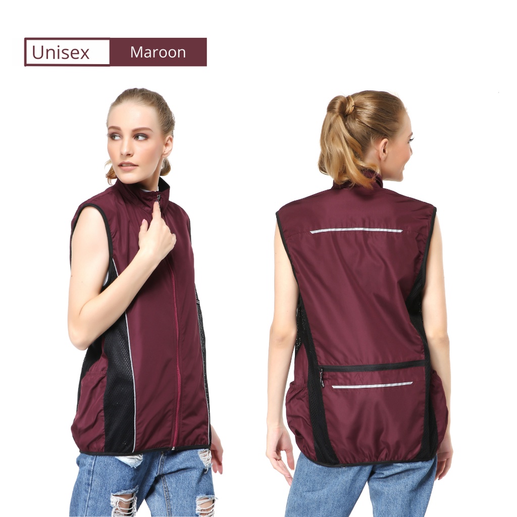 Set Pakaian Olahraga Cwe Cwo Rompi Sepeda Olahraga Running Jogging Fashion Pria Wanita