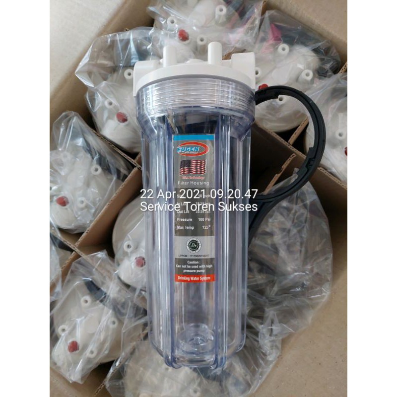 HOUSING FILTER 10" CLEAR / BENING