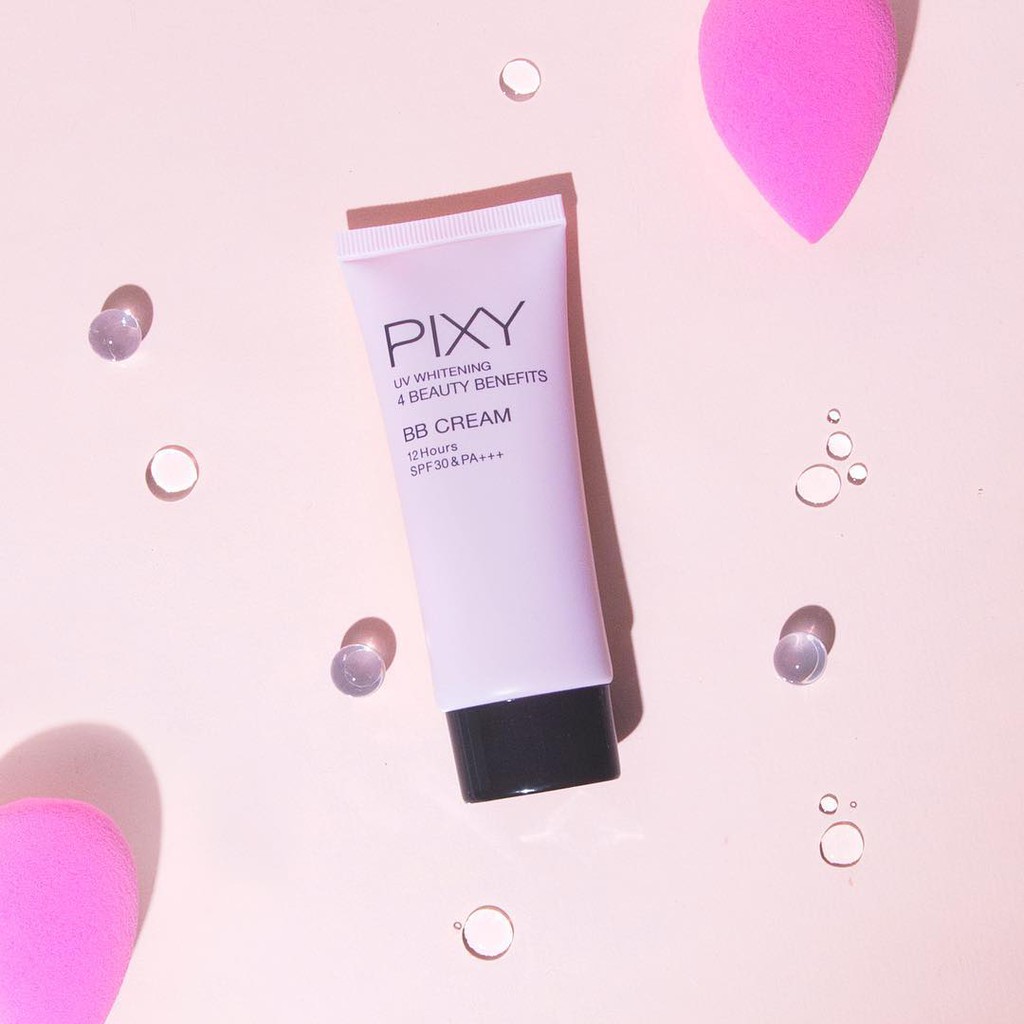 ✨LACIKOSME✨ PIXY UV WHITENING 4 BEAUTY BENEFITS - BB CREAM CREAMY CAKE BEDAK ORIGINAL