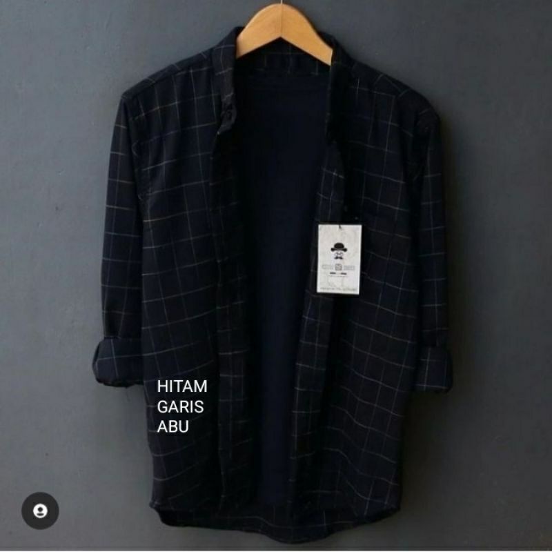 0Kemeja Flanel Pria Kualitas Premium Lengan Panjang Unisex Exklusif 2021(Murah)/Fashion Pria 2021