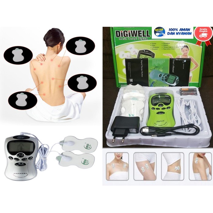 Alat Terapi Alat Pijat Dan Terapi Kesehatan Listrik - Digiwell(K5I6) Alat Pijat Punggung Alat Terapi