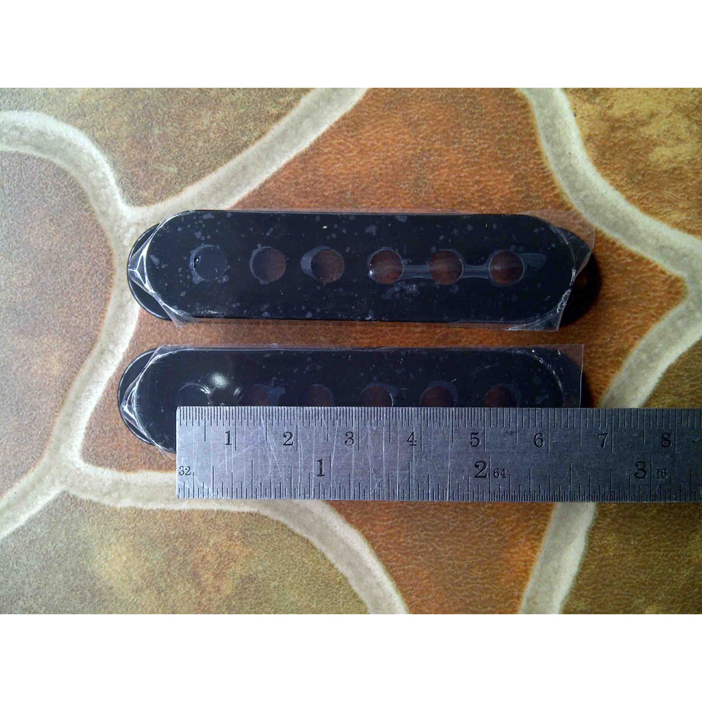 Black 5.5mm Single Cover Pickup Gitar Warna Hitam For Ibanez Fender Squier Yamaha Ltd Samick Dean