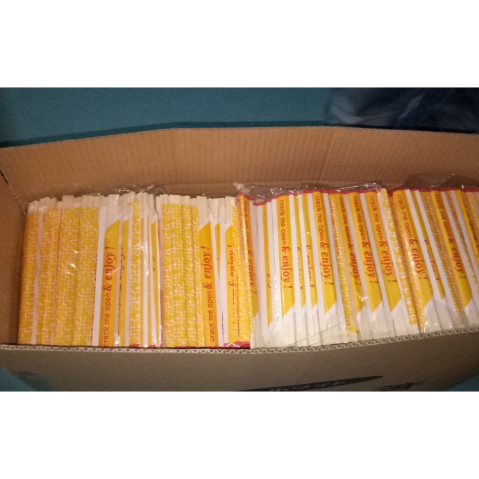 Sumpit Kayu Sekali Pakai (Dus)