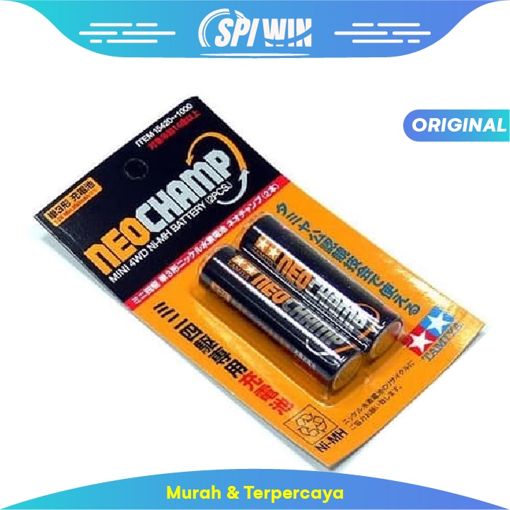 Baterai Cas NeoChamp Neo Champ Tamiya ORIGINAL 15420 Rechargeable AA