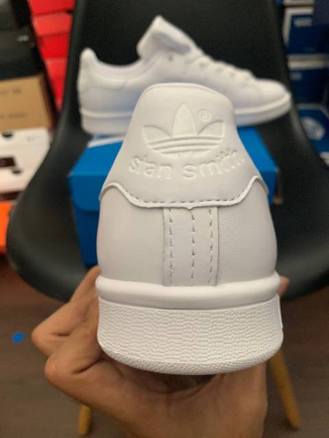 stan smith triple white leather