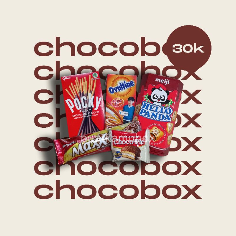 

CHOCOBOX SNACK BOX MURAH KADO ULANG TAHUN HAMPERS WISUDA 30K