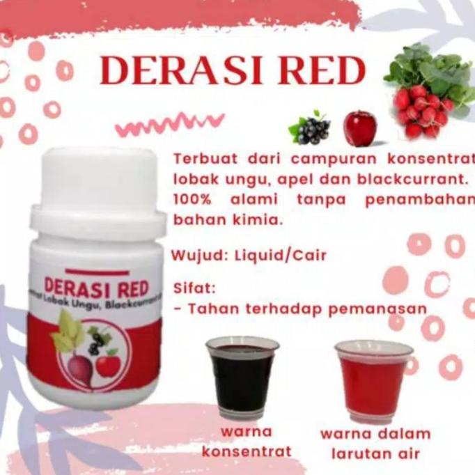 

DERASI Pewarna Makanan Alami 100% Halal 30g