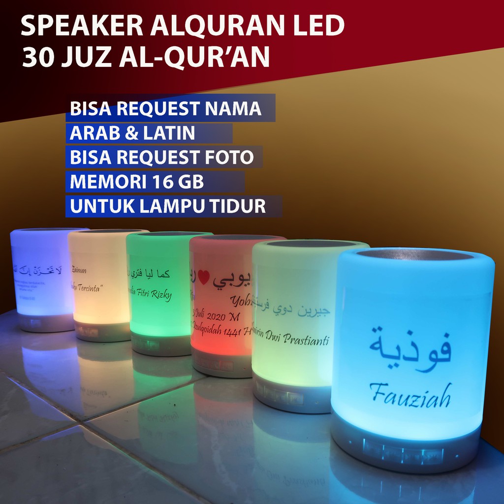 Speaker Al-Quran LED 30 JUZ Terlengkap