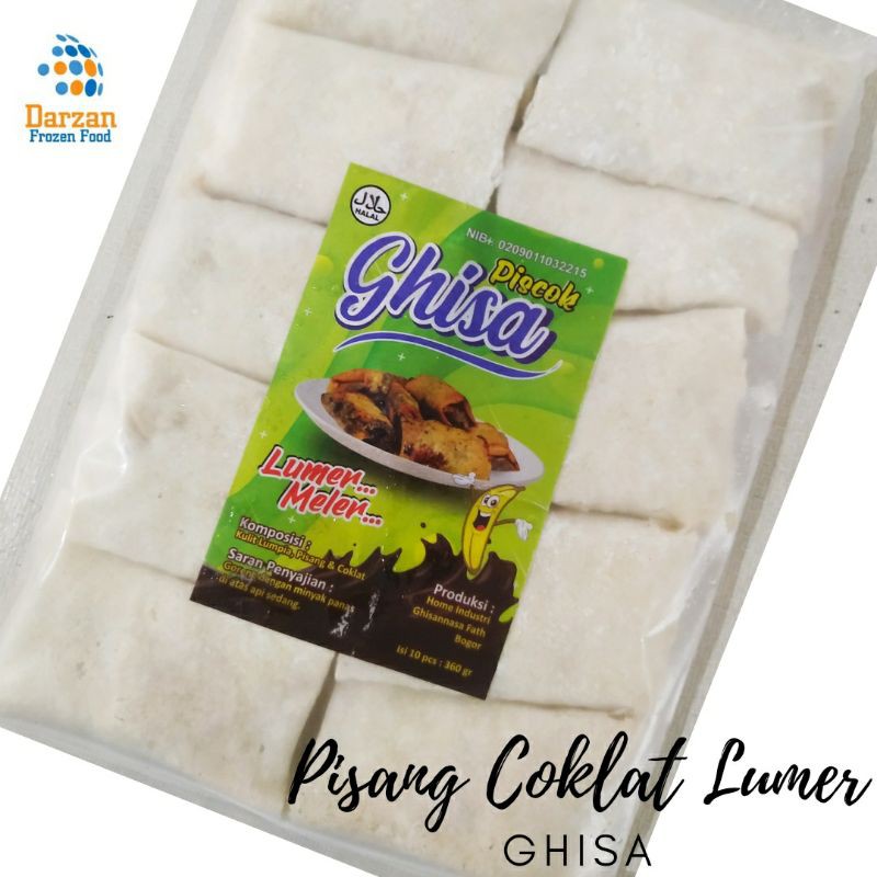 

PISANG COKLAT LUMER GHISA 10 PCS